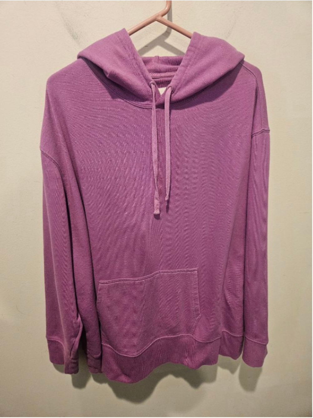 Women's Ivory Ella Purple Oversized Hoodie XL - Picture 4 of 8